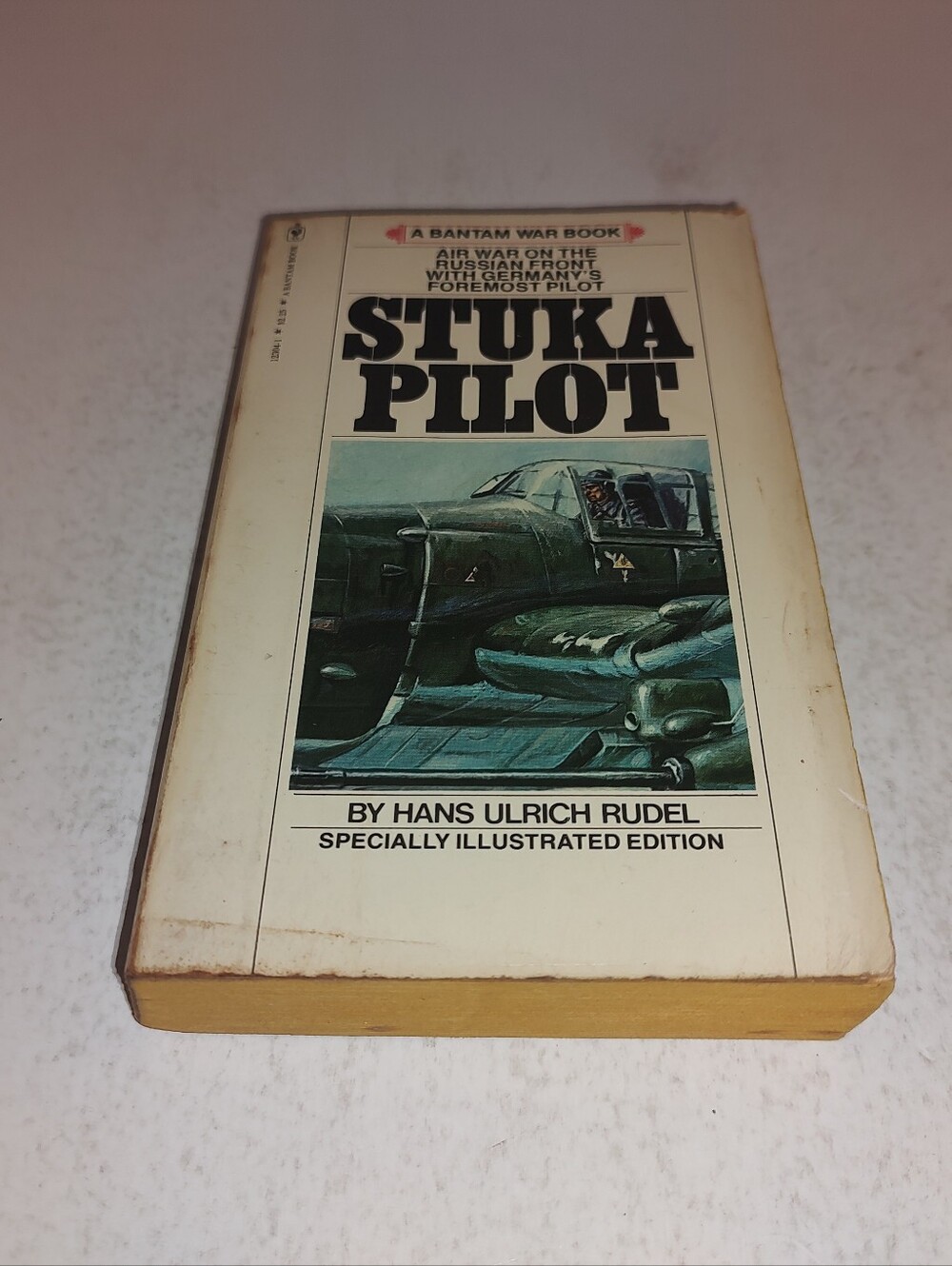 Stuka Pilot Hans Ulrich Rudel 1979  VINTAGE BANTAM WAR BOOK  WW2 HISTORY
